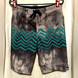 O'Neill Hyperfreak‎ Zigee Boardshorts Men Beach Swim Short Men's Sz 30